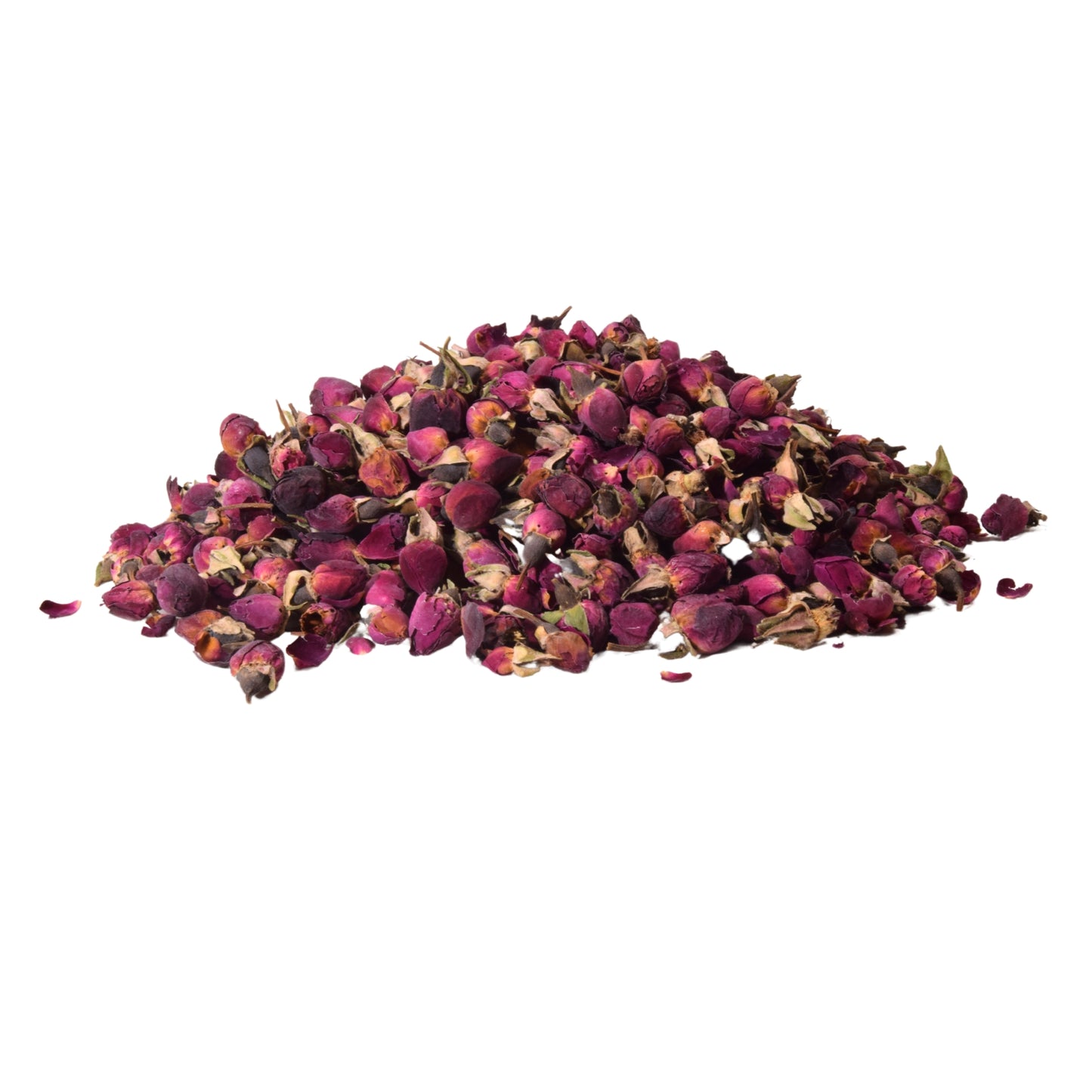 Lovely dried roses, dark red roses, real natural rose bud