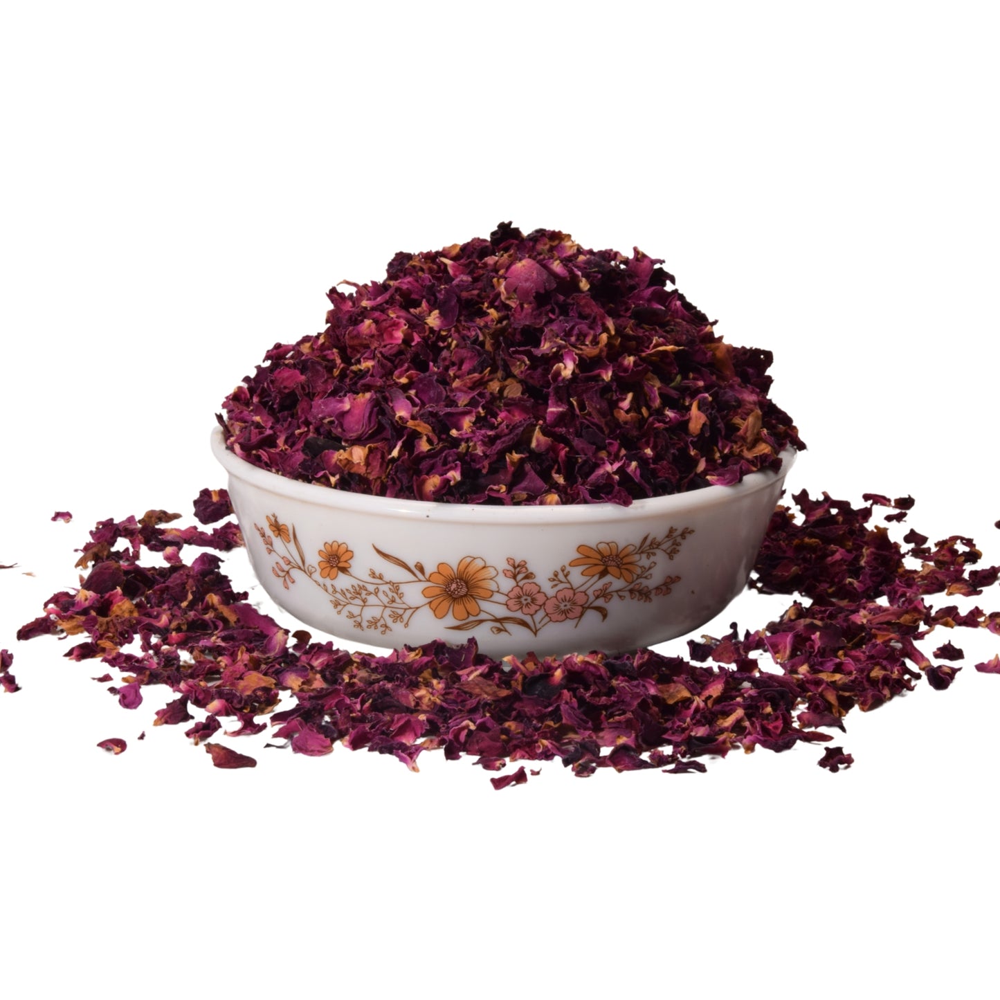 Rose Petals for Tea, Decor, & DIY Projects | Buy Dried Rose Flower Petals Edible | Gulab Patti, Rosa Gallica, Dry Rose Petal, Dried Gulab