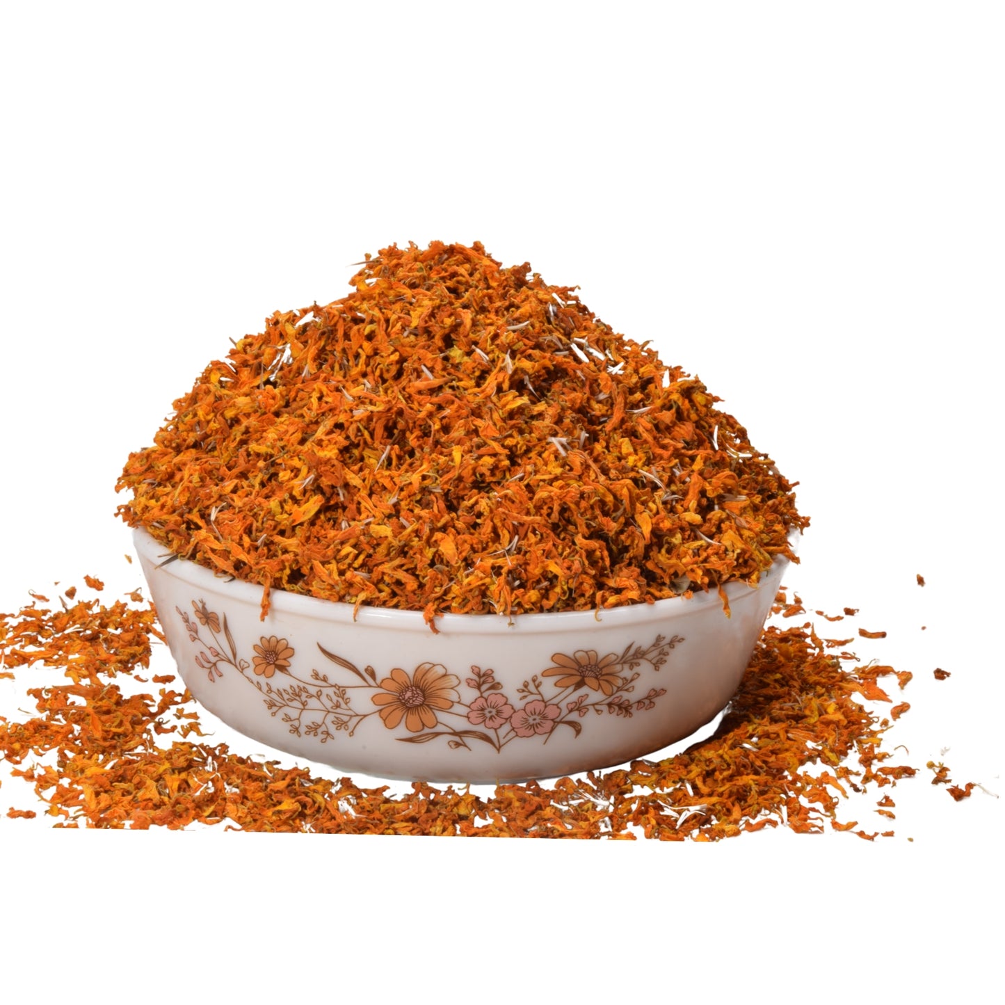 Dried Orange Marigold Flowers Petals | Tagetes Erecta | Marigold Tea | Dried Marigold Flowers Petals