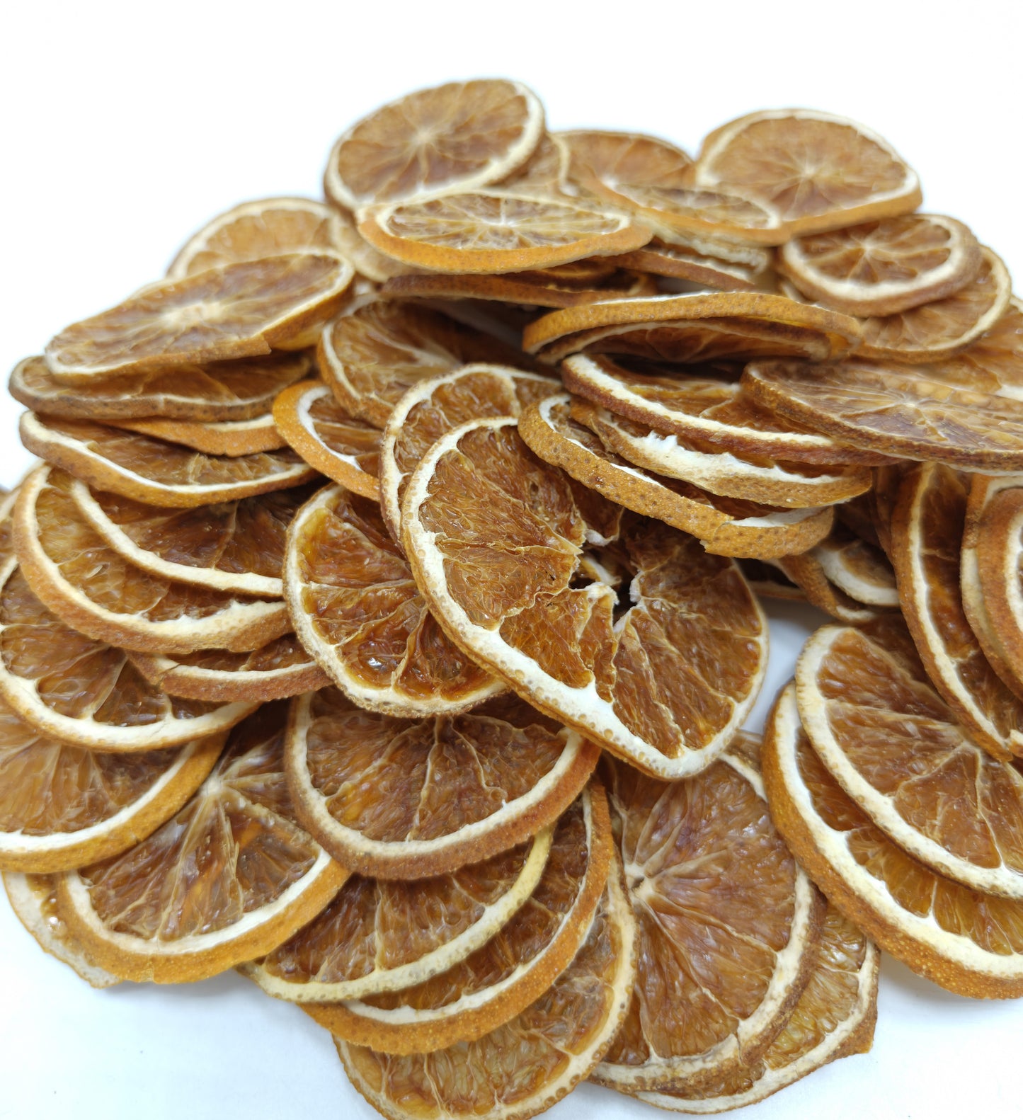 Premium Dried Orange Slices | Natural Dehydrated Orange Wheels for Tea, Cocktails & Decoration