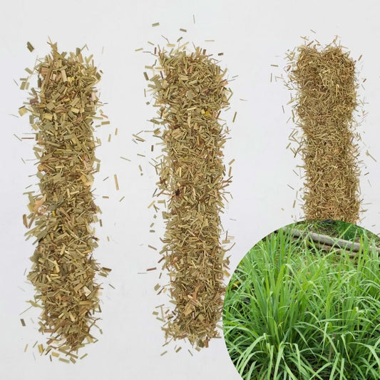 Dried Lemongrass Leaves Coarse Cut / Tea Bag Cuts / TBC | Lemongrass TBC | Tea Bag Cut for Herbal Tea Blends