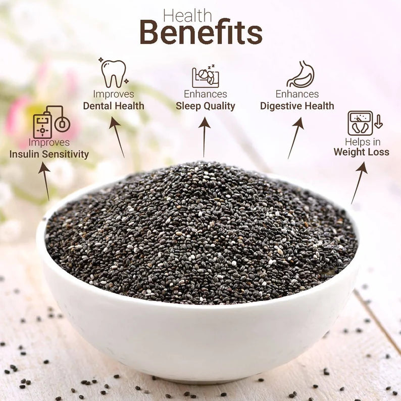 Premium Chia Seed | Buy Chia Seeds Online | For Healthy Smoothies & Puddings