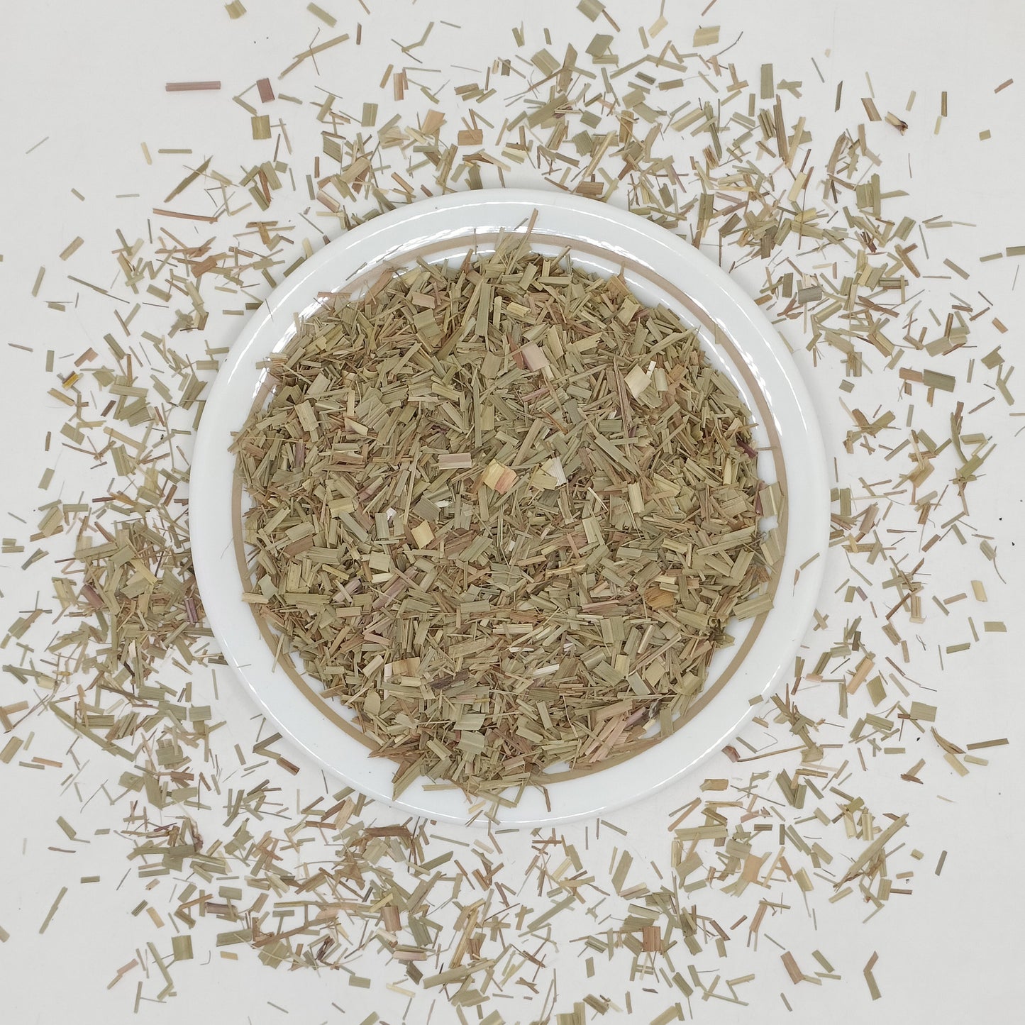 Dried Lemongrass Leaves Coarse Cut / Tea Bag Cuts / TBC | Lemongrass TBC | Tea Bag Cut for Herbal Tea Blends