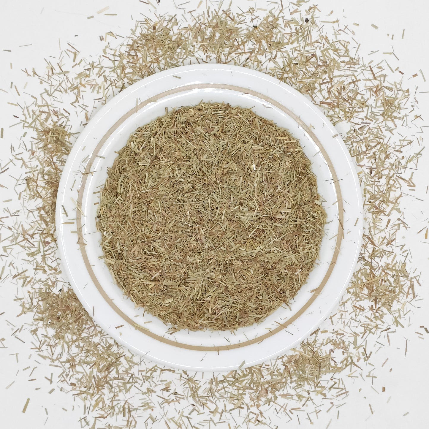 Dried Lemongrass Leaves Coarse Cut / Tea Bag Cuts / TBC | Lemongrass TBC | Tea Bag Cut for Herbal Tea Blends