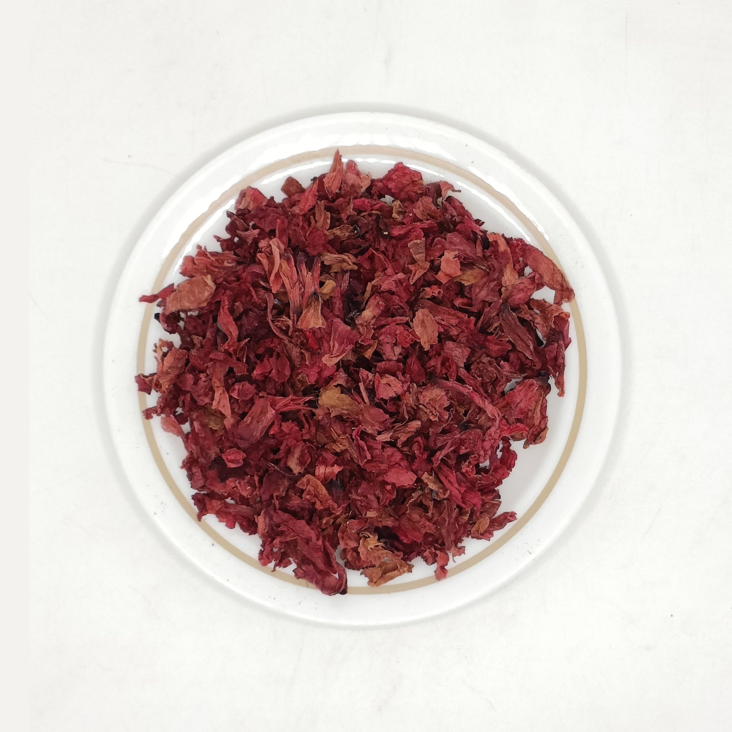 Dried Himalayan Rhododendron Flower | Roza azalea Flower Dried | Buransh Flower Coarse Cut / Tea Bag Cuts / TBC