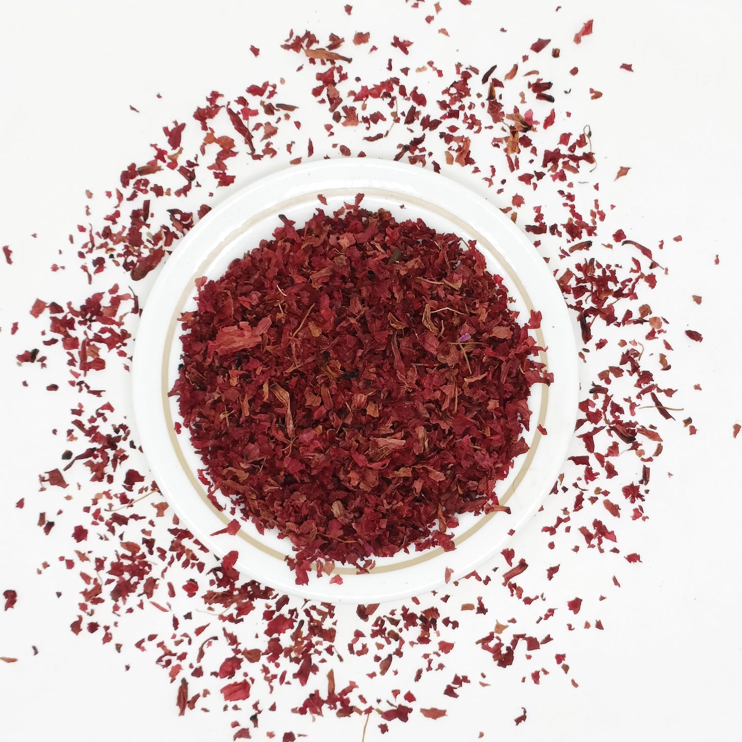 Dried Himalayan Rhododendron Flower | Roza azalea Flower Dried | Buransh Flower Coarse Cut / Tea Bag Cuts / TBC