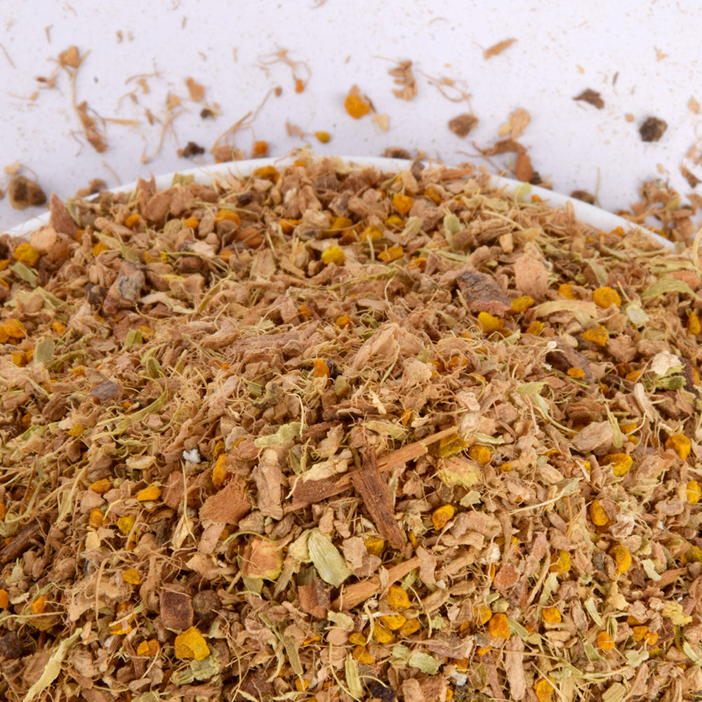 Turmeric Ginger Masala Tea | Skin Wellness Herbal Tea | Caffeine Free Herbal Tea