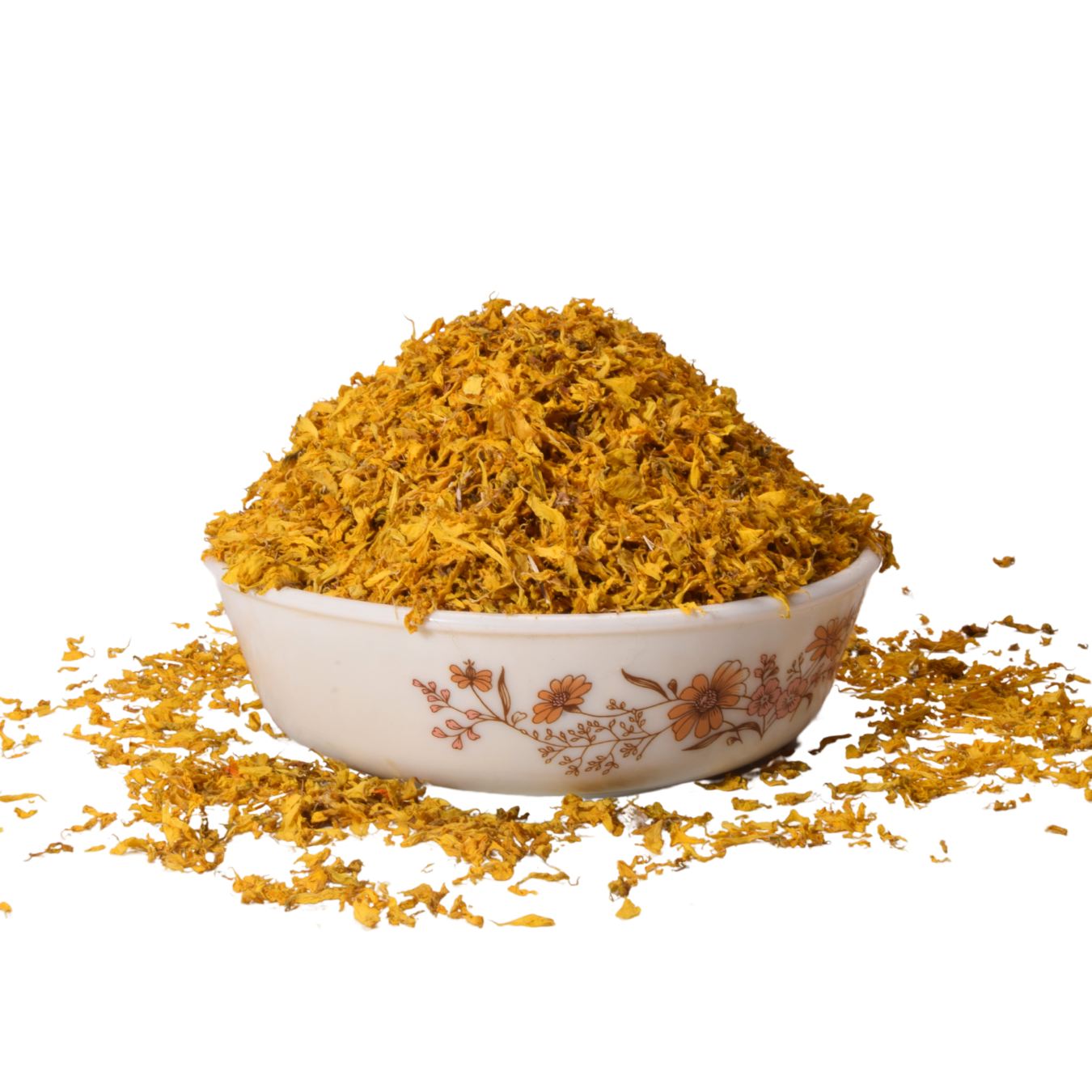 Dried Yellow Marigold Flowers | Tagetes Erecta | Marigold Tea | Dried Marigold Flowers Petals