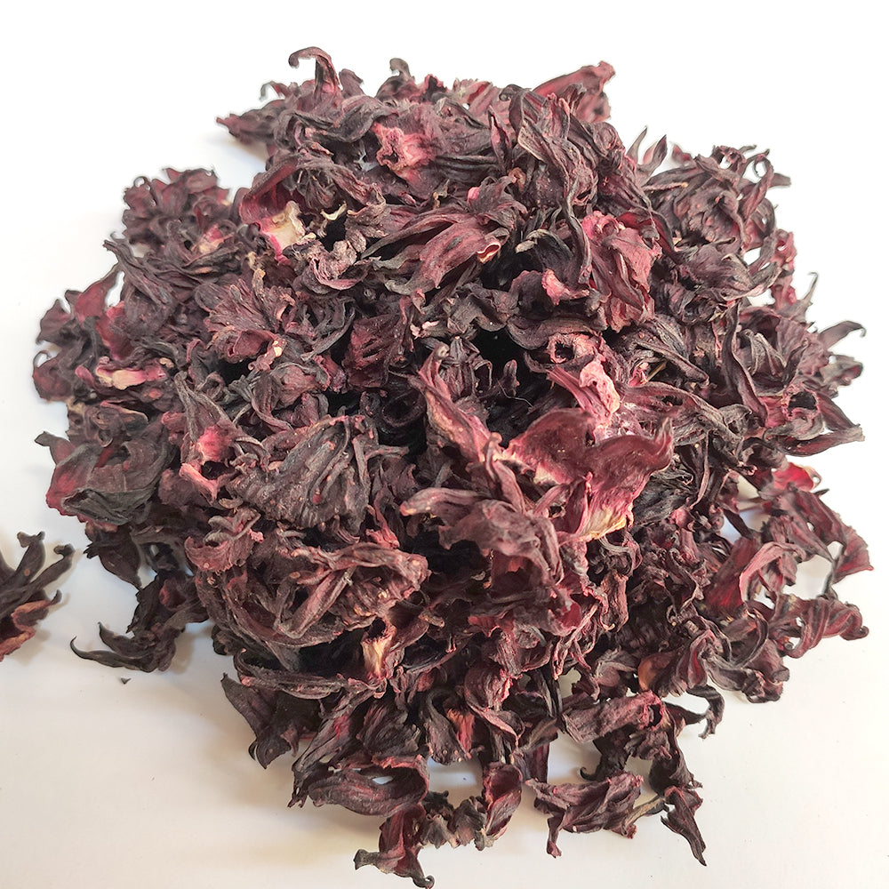 Hibiscus Flower (Dried) - Hibiscus sabdariffa - Gudhal Phool, Roselle Tea Flower