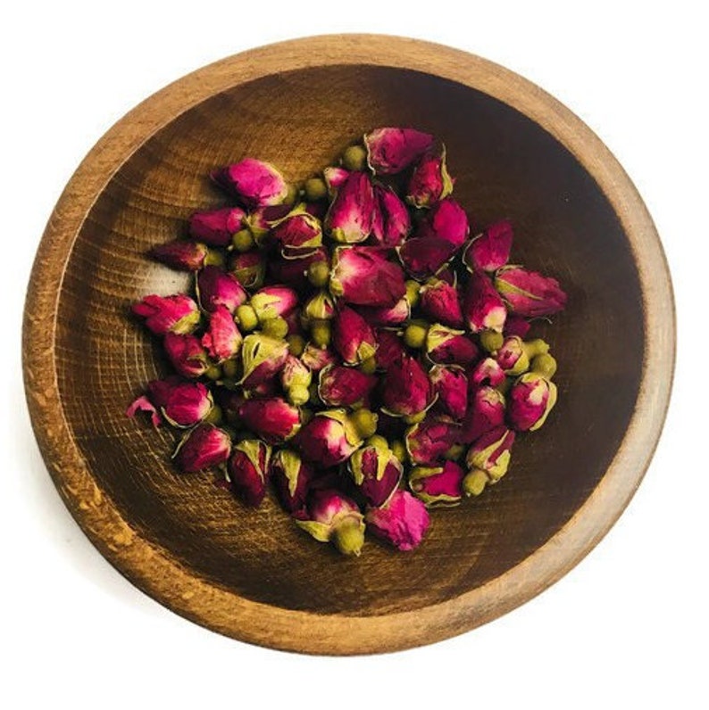 Lovely dried roses, dark red roses, real natural rose bud