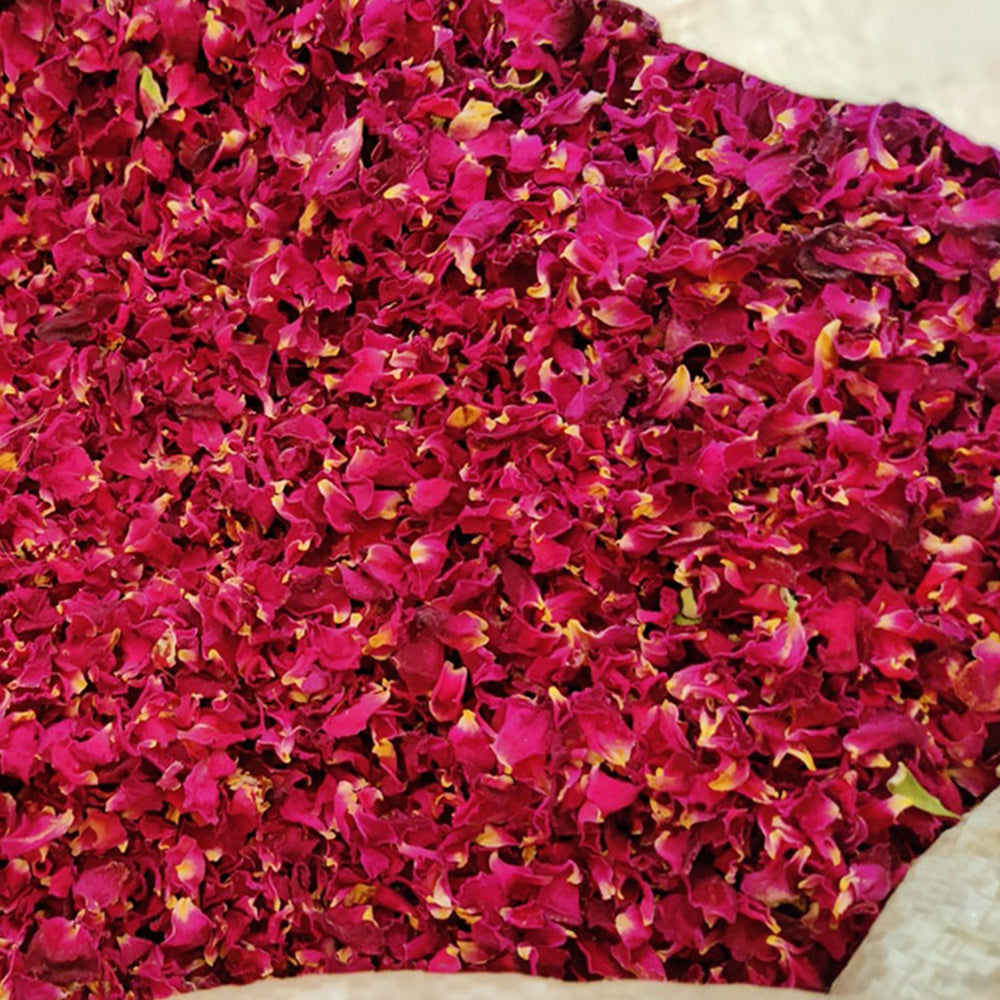 Rose Petals for Tea, Decor, & DIY Projects | Buy Dried Rose Flower Petals Edible | Gulab Patti, Rosa Gallica, Dry Rose Petal, Dried Gulab