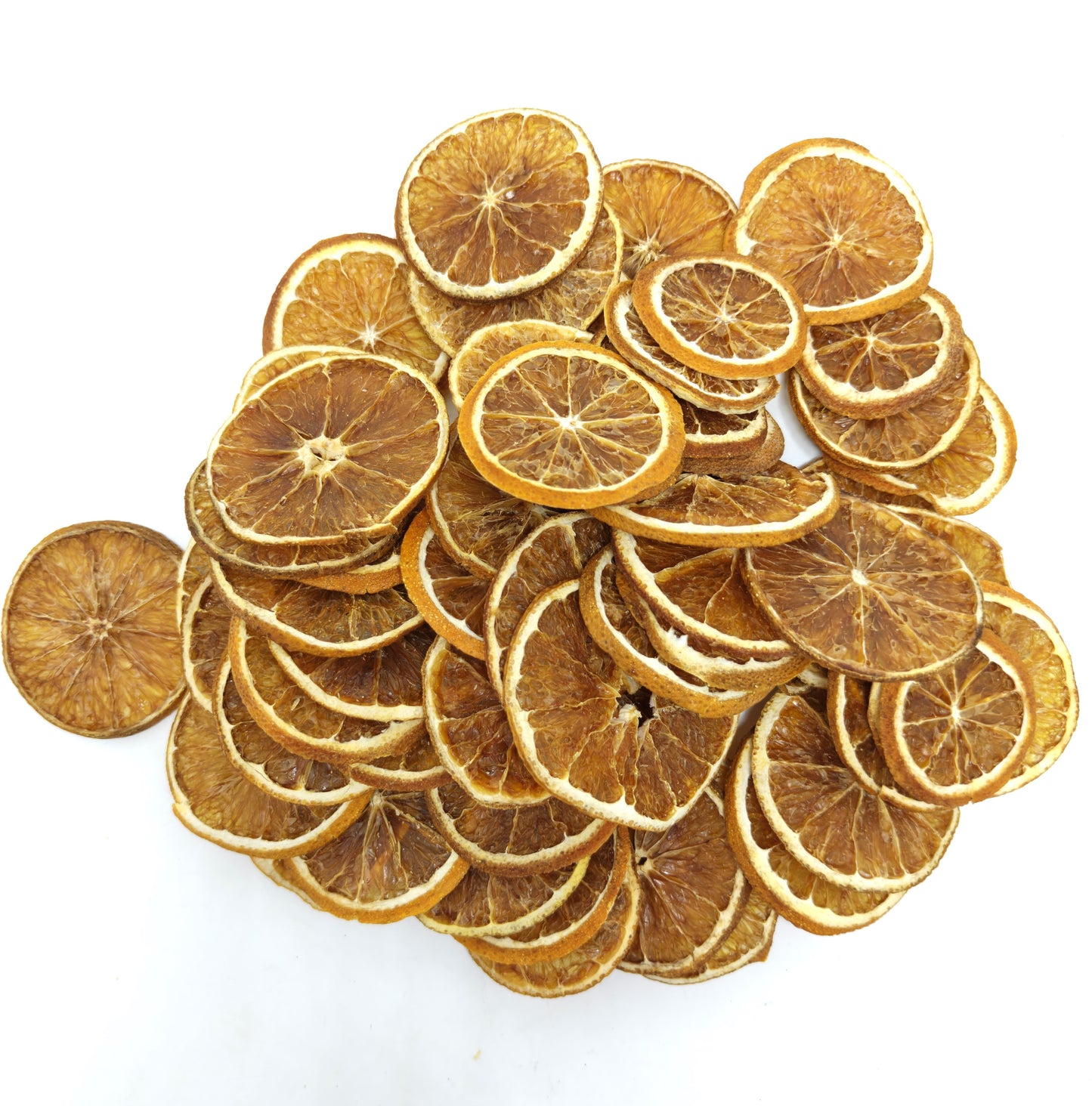 Premium Dried Orange Slices | Natural Dehydrated Orange Wheels for Tea, Cocktails & Decoration