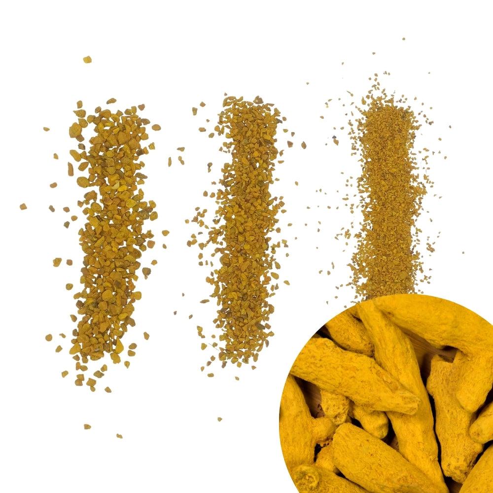 TURMERIC Cut & Sifted CURCUMA LONGA 100% All Natural Tumeric Root