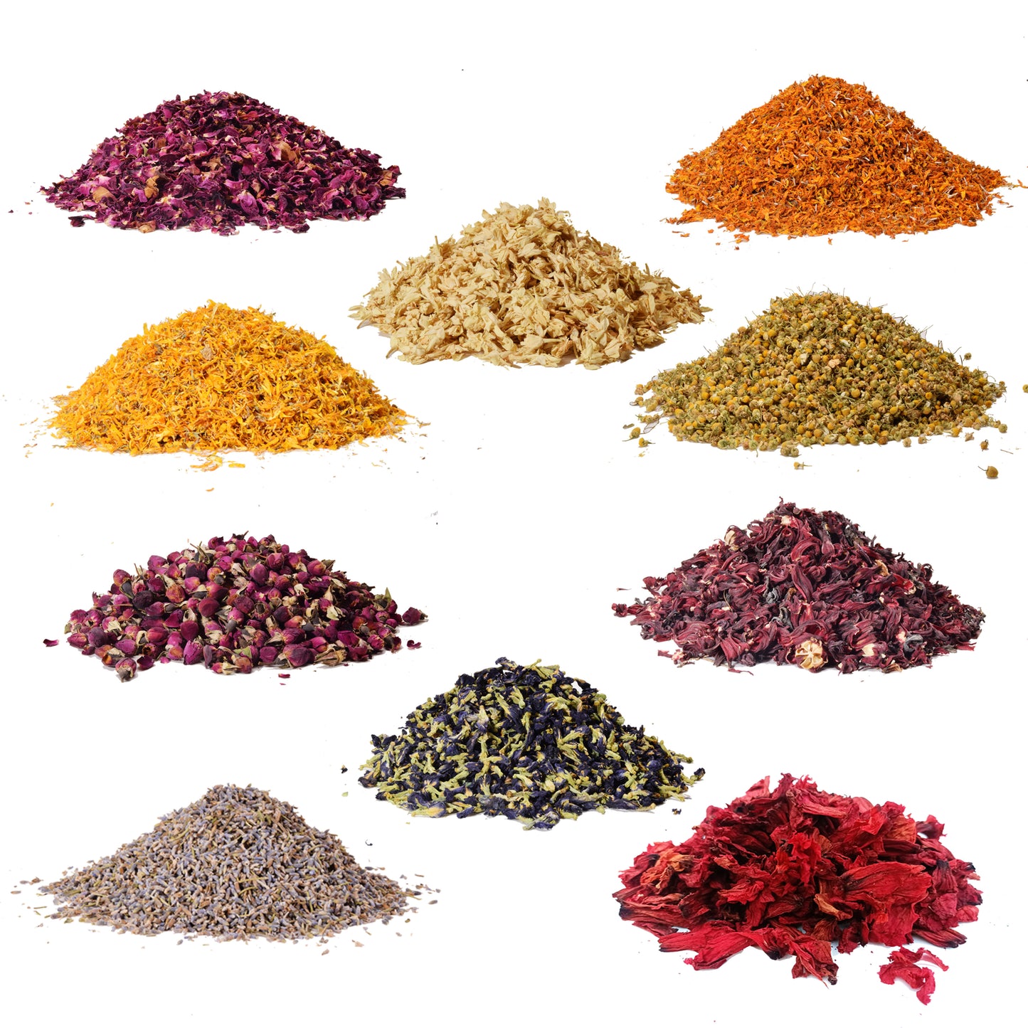 100g-100gram Dried Herbal Flower Combos