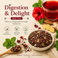 Digestion & Delight Red Tea | Hibiscus, Peppermint & Ginger Herbal Tea