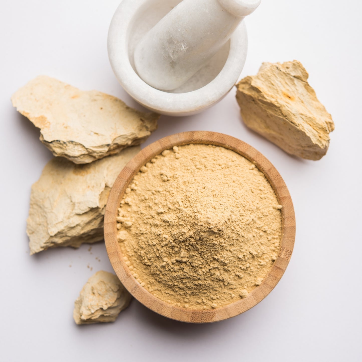 Multani Mitti Clay Stones – Pure Fuller’s Earth for Natural Skincare