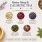 Better Sleep and Calming Herbal Tea | Sleep & Calm Herbal Tea | Chamomile, Lavender, Tulsi & Rose Herbal Blend
