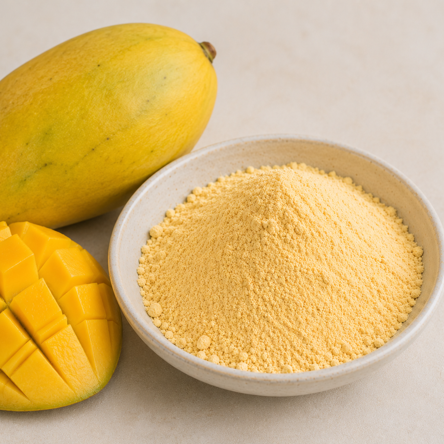 Dried Mango Powder | Natural Mango Fruit Powder for Drinks, Baking & Desserts