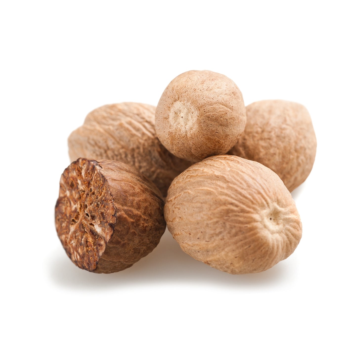 Whole Jaiphal (Nutmeg) – Natural Aromatic Spice for Cooking