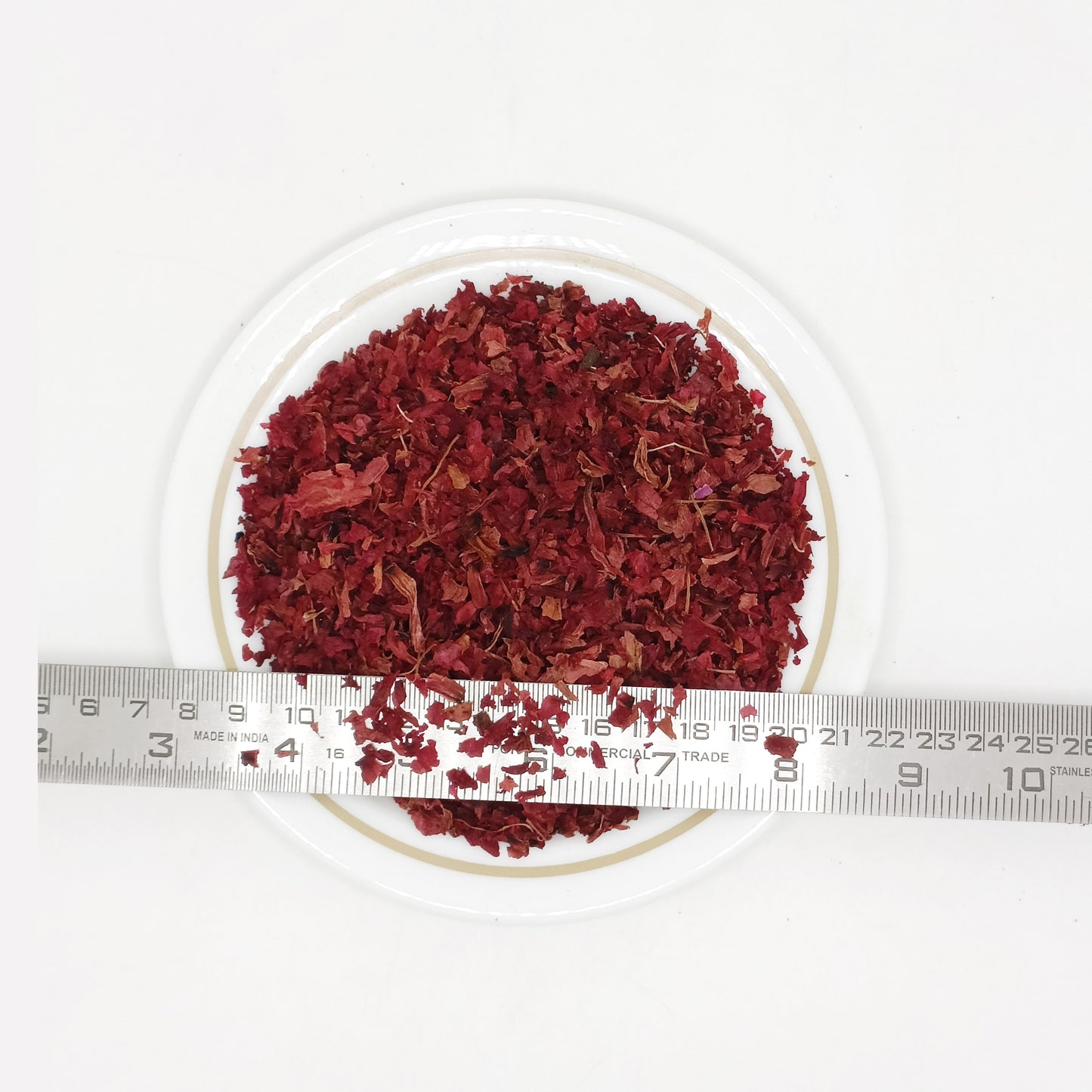 Dried Himalayan Rhododendron Flower | Roza azalea Flower Dried | Buransh Flower Coarse Cut / Tea Bag Cuts / TBC