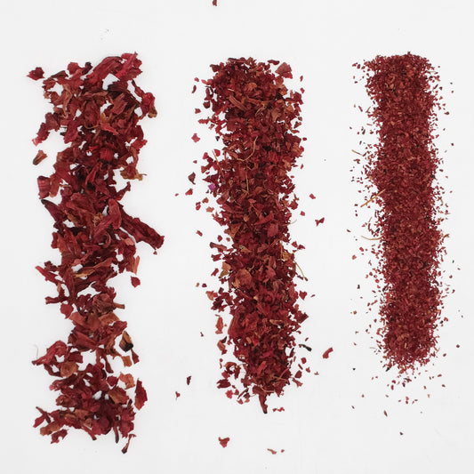 Dried Himalayan Rhododendron Flower | Roza azalea Flower Dried | Buransh Flower Coarse Cut / Tea Bag Cuts / TBC